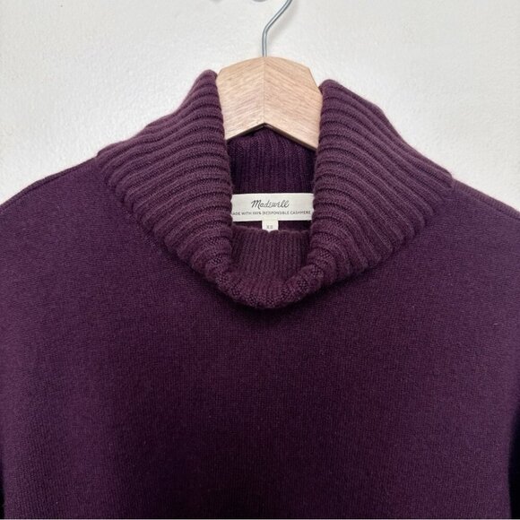 Madewell Womens Xsmall Responsible Cashmere Turtle Neck Sweater - Picture 9 of 13
